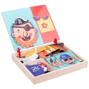 HOT SALE 49 OFFMagnetic Puzzles Face Dress Up Travel Game Double Side Preschool