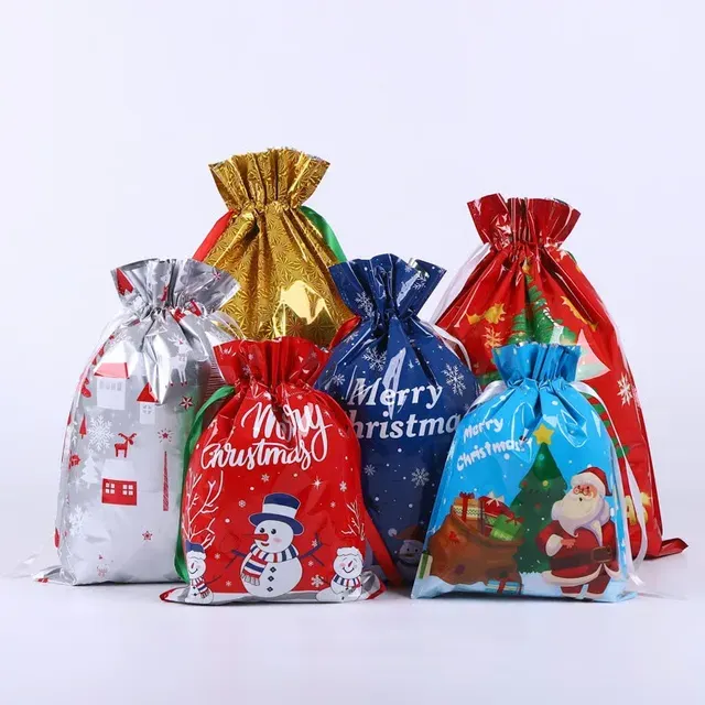 Christmas Sales 49 OFF-Drawstring Christmas Gift Bags Biodegradable - Image 7