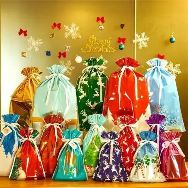 Christmas Sales 49 OFF-Drawstring Christmas Gift Bags Biodegradable - Image 6
